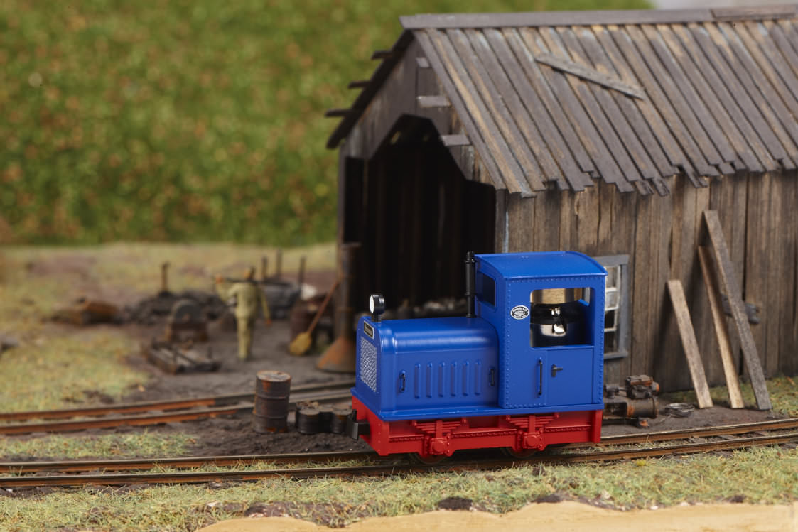 Gmeinder Diesel Locomotives - Blue