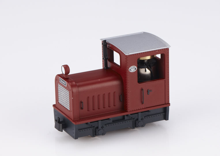 Gmeinder Diesel Locomotives - Red